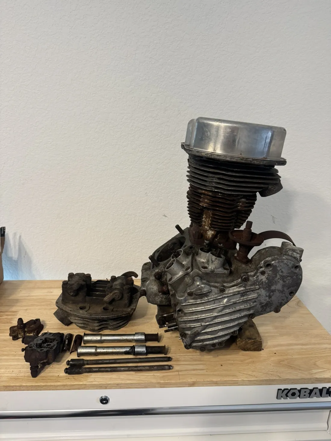 1948 Harley Davidson FL Panhead project